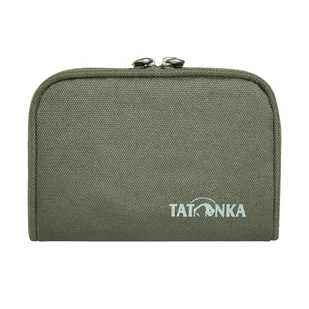 Tatonka Portfel Big Plain Wallet RFID B – portfel z ochroną RFID i kieszenią na monety, przegródkami na karty kredytowe, karty bankowe itp. - Wymiary: 13 x 9 x 2 cm, oliwkowy, 13 x 9 x 2 cm, Portfel z - Portfele - miniaturka - grafika 1
