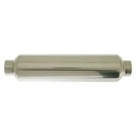 Tłumiki - Tłumik środkowy 51mm L-400mm 304SS TurboWorks - miniaturka - grafika 1