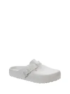 Klapki i japonki damskie - Birkenstock Chodaki w kolorze białym - miniaturka - grafika 1