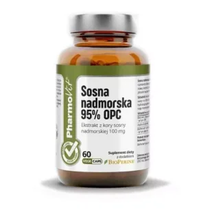 Pharmovit Sosna nadmorska ekstrakt 95% opc bezglutenowy suplement diety 60 kaps. - Serce i układ krążenia - miniaturka - grafika 1