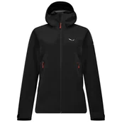 Kurtki i kamizelki sportowe damskie - Damska kurtka softshellowa Salewa Puez Gtx 3L Epe Jacket W Rozmiar: L / Kolor: czarny - miniaturka - grafika 1