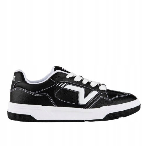 VANS UPLAND TRAMPKI DAMSKIE CZARNE Z LOGO ZE SKÓRY 37 1I_A