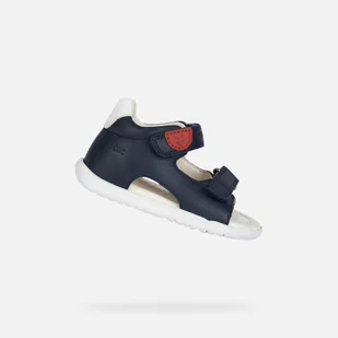 Sandały Geox Model B Sandal Macchia Boy Kolor Niebieski - Sandały damskie - miniaturka - grafika 1