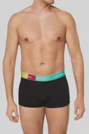 Majtki męskie - CALVIN KLEIN MAJTKI MĘSKIE BOKSERKI CZARNE Z LOGO S 0Z8A3_A* TIA - miniaturka - grafika 1