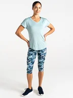 Koszulki sportowe damskie - Dare 2b Koszulka sportowa "Vigilant Tee" w kolorze błękitnym - miniaturka - grafika 1