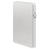 Portfele - Metalowe etui z wysuwanymi kartami i ochroną kart zbliżeniowych (srebrny) - miniaturka - grafika 1