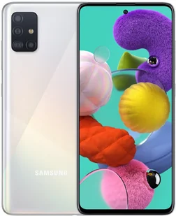Samsung Galaxy A51 LTE A515 6/128GB Biały - Telefony komórkowe - miniaturka - grafika 1