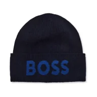 Czapki męskie - BOSS BLACK Czapka Elio z dodatkiem wełny i kaszmiru - miniaturka - grafika 1