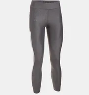 Legginsy - Under Armour Legginsy damskie HeatGear Armour Supervent Crop szare r. XS 1300067-090 - miniaturka - grafika 1