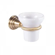 Akcesoria hydrauliczne - Tres 5246361251 5246361251 ACC-RETRO ścienny ceramiczny uchwyt z kubkiem - miniaturka - grafika 1