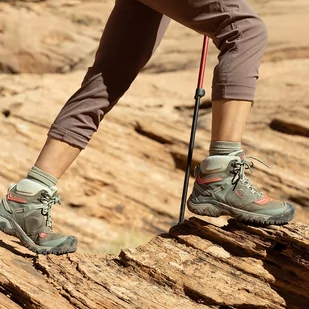 Buty trekkingowe damskie KEEN RIDGE FLEX MID WP - Buty trekkingowe damskie - miniaturka - grafika 2