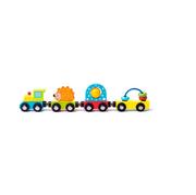 Pociągi dla dzieci - Woody Pociąg z jeżykiem WD93057 - miniaturka - grafika 1