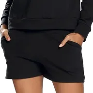 Spodenki damskie - spodenki dresowe Koko czarne Dkaren-S - miniaturka - grafika 1