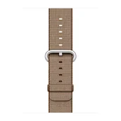 Akcesoria do smartwatchy - Apple Pasek nylonowy w kolorze karmelu i kawy do koperty 38mm / 40mm / 41mm / 42mm - rozmiar S/M - miniaturka - grafika 1