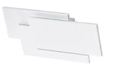 Lampy ścienne - Azzardo Kinkiet LAMPA ścienna CLOVER GW-6809-WH metalowa OPRAWA LED 12W biała - miniaturka - grafika 1