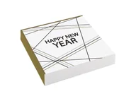 Dekoracje i nakrycia stołu na imprezę - Serwetki Happy New Year - 33 cm - 20 szt. - miniaturka - grafika 1