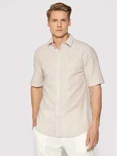 Only & Sons Koszula Caiden 22009885 Beżowy Slim Fit - Koszule męskie - miniaturka - grafika 1