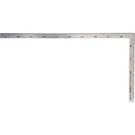 Poziomice, łaty, miary - Yato Kątownik stalowy Inox 7084, 250x500 mm - miniaturka - grafika 1