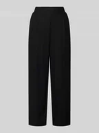 Spodnie damskie - Krój regular fit kuloty z mieszanki wiskozy i lnu model 'MYMILO' - miniaturka - grafika 1