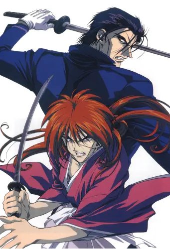Plakat Anime Rurouni Kenshin RUKE_014 A1+ (custom)