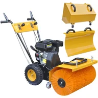Zamiatarki - vidaXL Wielozadaniowy pug, zamiatarka spalinowa, dwubiegowa 6,5 HP - miniaturka - grafika 1