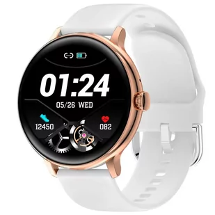 Pacific 37-04 Biały - Smartwatch - miniaturka - grafika 1