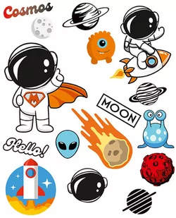 Naplamki DD-12 Cosmos - Pasmanteria Naplamki DD-12 Cosmos - Pasmanteria - miniaturka - grafika 1