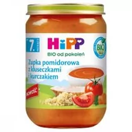 Dania dla dzieci - Hipp Zupka pomidorowa z kluseczkami i kurczakiem po 7. miesiącu 190 g Bio - miniaturka - grafika 1