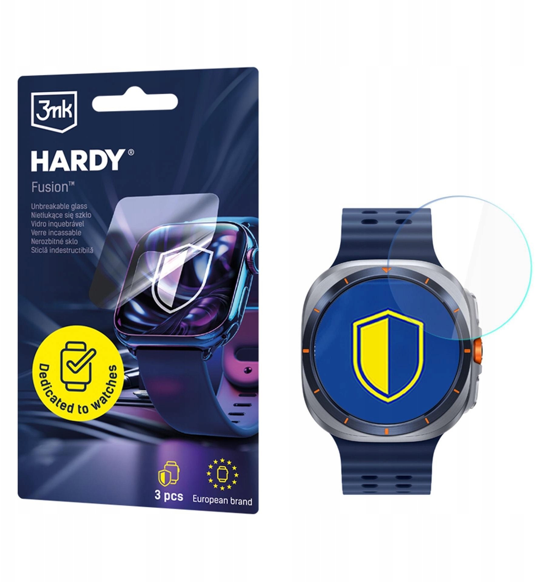 3MK Samsung Galaxy Watch Ultra 2025 - 3mk Hardy Fusion Watch Protection