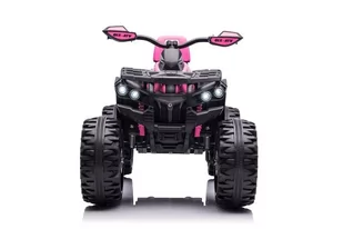 LEAN CARS Quad Na Akumulator QLS-3288 Różowy 9052 - Pojazdy elektryczne dla dzieci - miniaturka - grafika 1