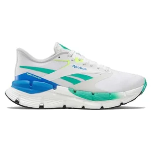Reebok Damskie trampki FLOATZIG SYMMETROS, białe/UNLEASHEDGREEN/KINEBLUE, 36 EU, Biały Unleashedgreen Kineblue, 36 EU - Trampki damskie - miniaturka - grafika 1