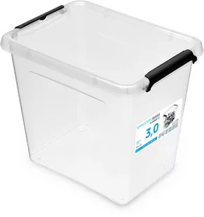 Orplast Pojemnik Pudełko z Pokrywką do Organizacji Zabawek Przechowywania Dokumentów 84983-uniw - Pudła i pojemniki do przechowywania - miniaturka - grafika 1