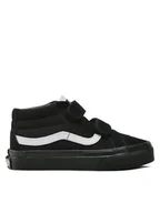 Buty dla dziewczynek - Vans Tenisówki Uy Sk8-Mid Reissue V VN0A346YLWB1 Czarny - miniaturka - grafika 1
