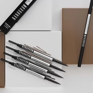Nanobrow Eyebrow Pencil Dark Brown - Akcesoria i kosmetyki do stylizacji brwi - miniaturka - grafika 6