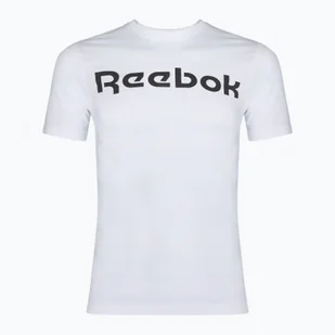 Koszulka męska Reebok Gs Linear Read Tee white - Koszulki męskie - miniaturka - grafika 1