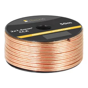 LIBOX KABEL GŁOŚNIKOWY LB0008-50 2X1,5MM (50M) - Zamów do 16:00, wysyłka kurierem tego samego dnia! - Kable - miniaturka - grafika 1
