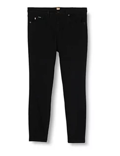 Spodnie damskie - BOSS Maye Sup S Hr C damskie spodnie jeansowe, Czarny2, 56 - grafika 1