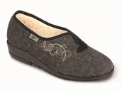 Kapcie damskie - Befado - Obuwie buty damskie kapcie z futrem owczym - 41 - miniaturka - grafika 1