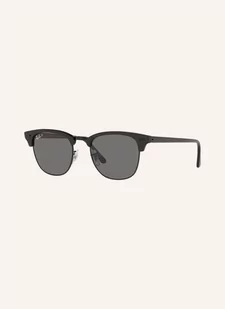 Ray-Ban Okulary Przeciwsłoneczne rb3016 Clubmaster schwarz - Okulary przeciwsłoneczne - miniaturka - grafika 1