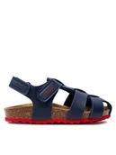 Buty dla chłopców - Geox Sandały B Sandal Chalki Boy B452QA 000BC C0735 S Granatowy - miniaturka - grafika 1