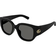 Okulary przeciwsłoneczne - Gucci Okulary przeciwsłoneczne GG1599SA-001 - miniaturka - grafika 1
