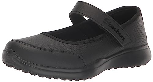Skechers Sneakersy dziewczęce Microstrides Recess Rules, Czarny, 4 UK Child