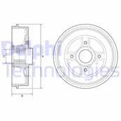 Bębny hamulcowe - Bęben hamulcowy Delphi BFR595 - miniaturka - grafika 1