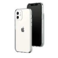 Etui i futerały do telefonów - RHINOSHIELD Crystal Clear Case Compatible with [iPhone 12/12 Pro] | Advanced Yellowing Resistance, High Transparency, Protective and Customizable Clear Phone Case - White Camera Ring - miniaturka - grafika 1
