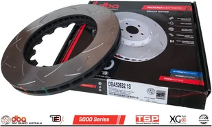 Rotor przedniej pływającej dwuczęściowej tarczy hamulcowej 380mm DBA T3 seria 5000 Jeep Grand Cherokee SRT 6,4 V8 2012- - Tarcze hamulcowe - miniaturka - grafika 3