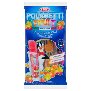 Dolfin Polaretti Fruit Lizaki lodowe 400 ml (10 x 40 ml) - Budyń - miniaturka - grafika 1