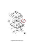 Części i akcesoria do maszyn rolniczych - NEW HOLLAND CASE Wspornik podsufitki CNH 84255896 84255896 - miniaturka - grafika 1