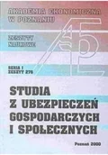 Biznes - Akademia Ekonomiczna w Poznaniu Zeszyty Naukowe Seria I Zeszyt 276 - miniaturka - grafika 1