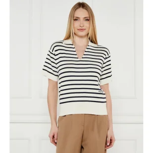 Tommy Hilfiger Sweter Loose fit - Swetry damskie - miniaturka - grafika 1