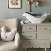 Komody dla dzieci - Komoda oliwka mała babushka - miniaturka - grafika 1